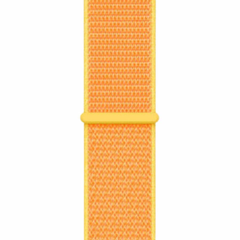 Ремінець Nylon loop для Apple Watch 38/40/41mm Canary yellow